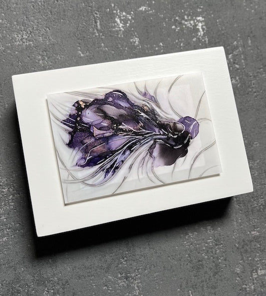 Purple Wall Art, Surreal Painting, Otherworldly — FLOURISH